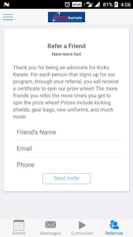 Kicks Karate for Android: Empowering Karate Enthusiasts