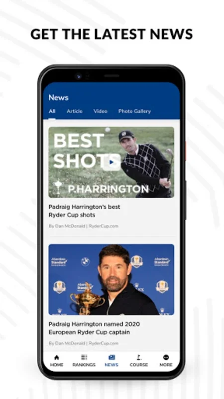 Ryder Cup for Android: Immersive Golf Experience