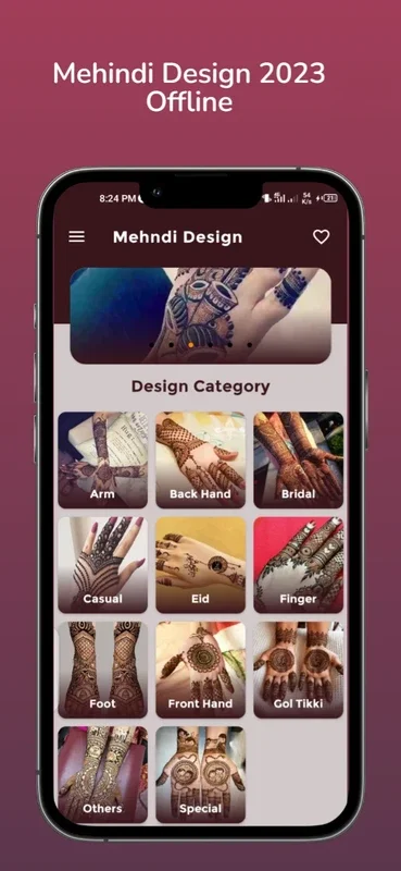 Simple Mehndi Design for Android - Rich Collection of Mehndi Designs