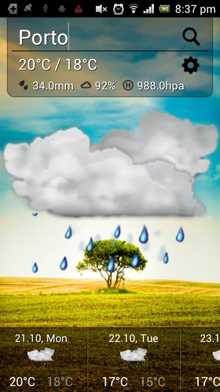 Cute Weather for Android - Accurate Forecasts & GPS Integration