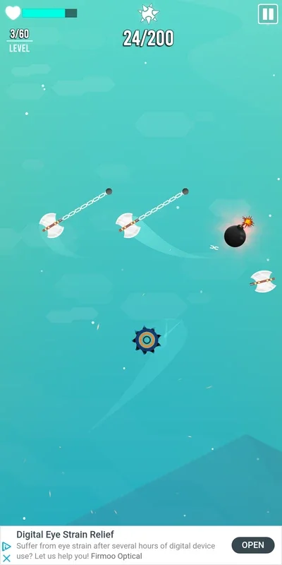 Swipe n Cut.io for Android: Challenging Arcade Fun