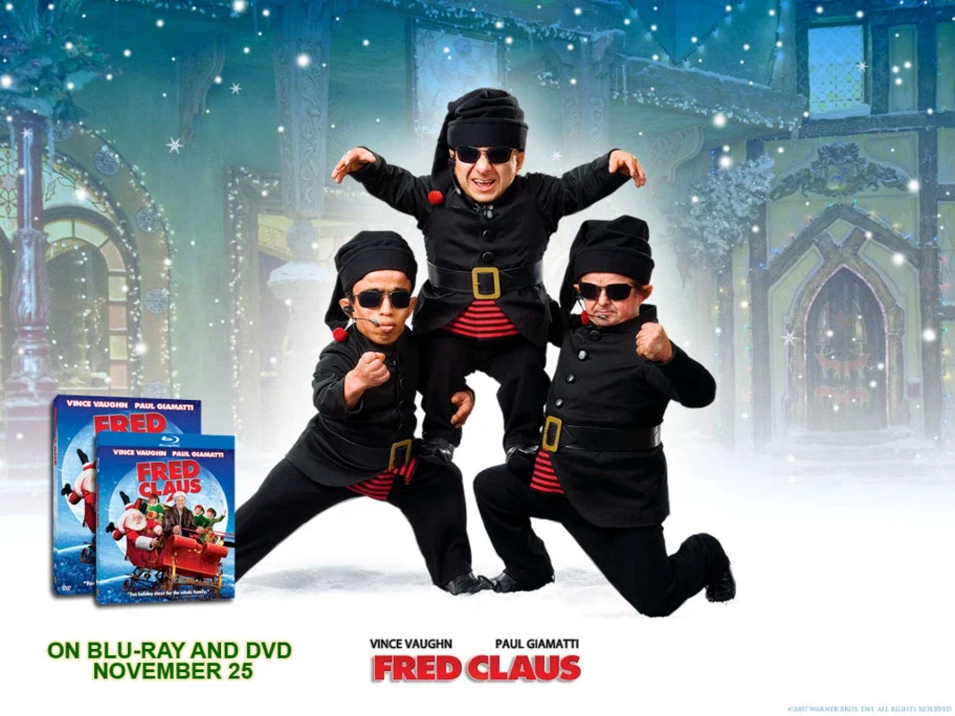 Fred Claus Wallpaper for Windows - Unique Christmas Visuals