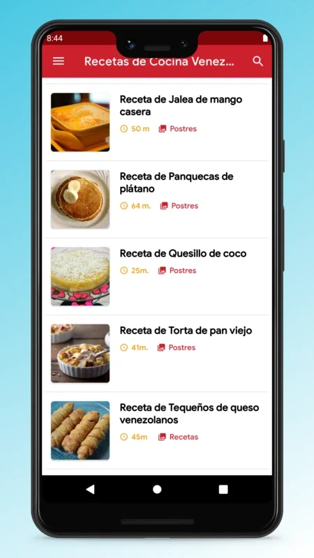 Venezuelan Recipes - Food App for Android