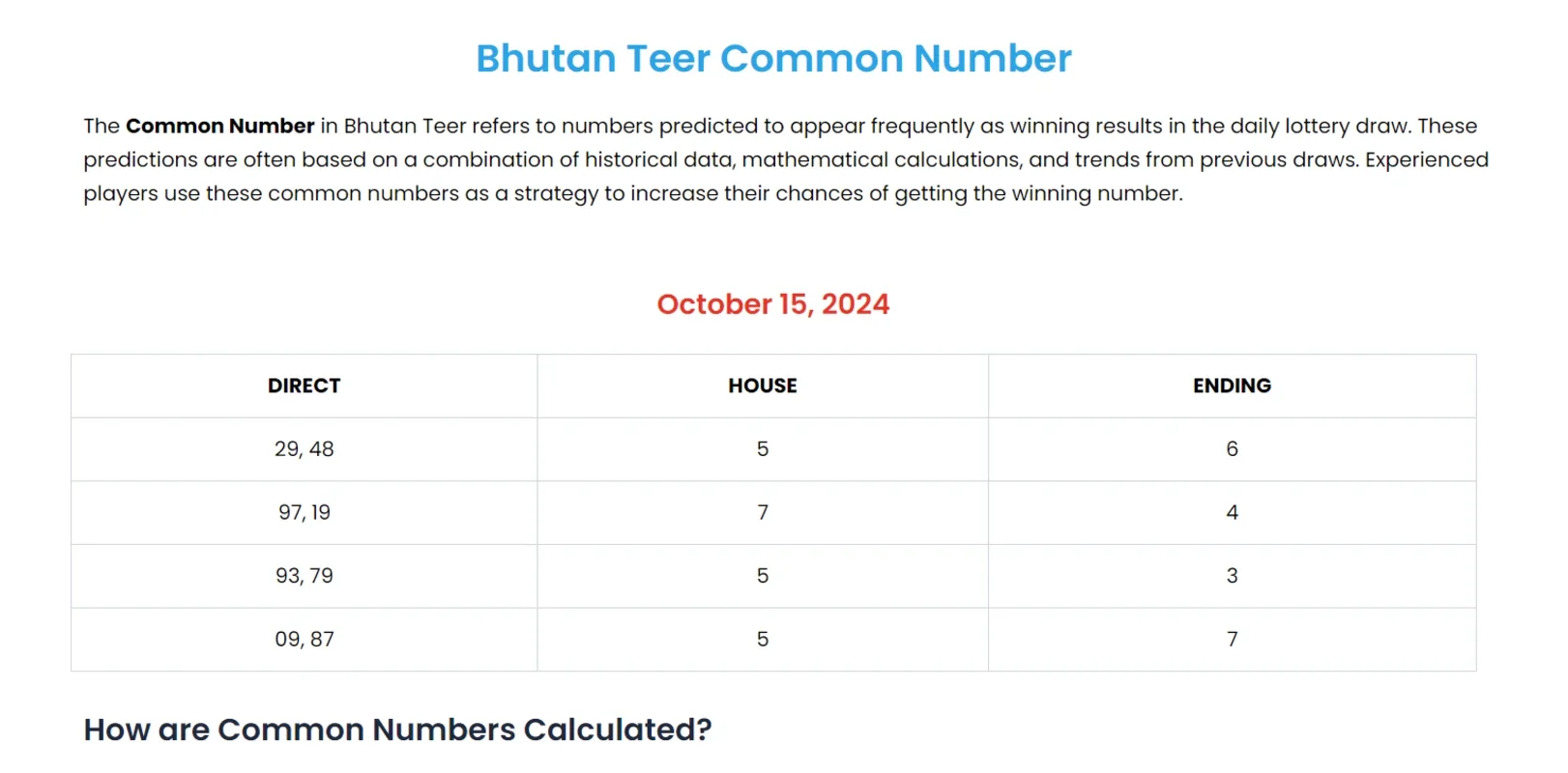 Bhutan Teer Result for Android - Real-time Lottery Updates