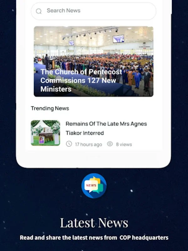 The Church of Pentecost App for Android - Spiritual Growth and Community