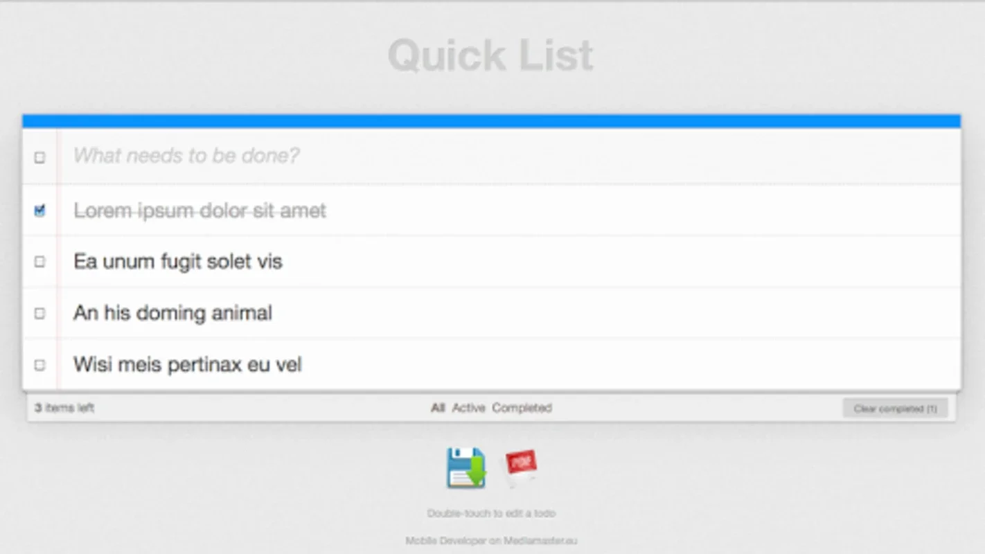 Quick Check List for Android: Simplify Your Tasks