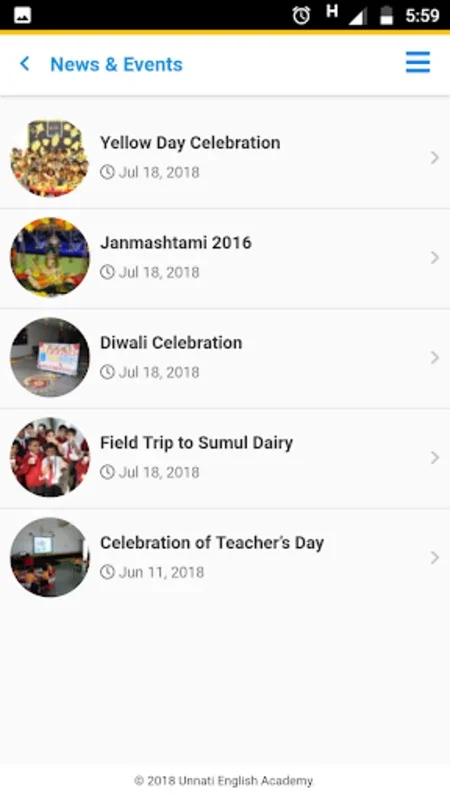 Unnati English Academy for Android - Stay Informed with the App