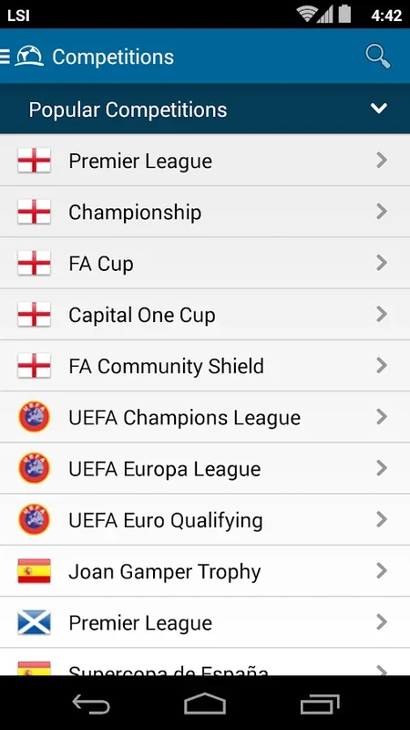 Live Football TV for Android - Get the App for Free