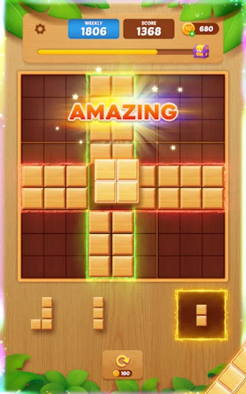 Block Crush: Wood Block Puzzle for Android - A Relaxing Brain Game