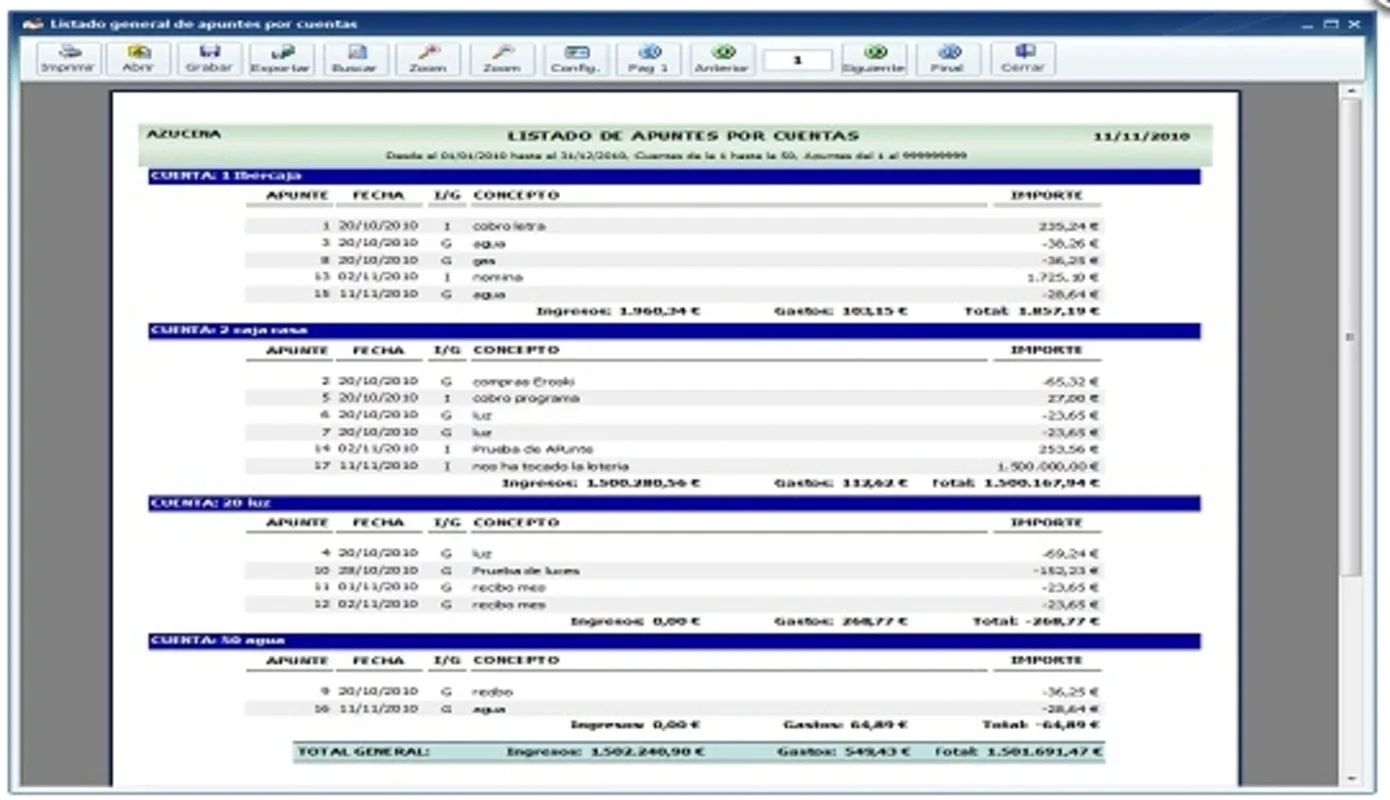 Contabilidad Domestica MasPC for Windows - Manage Finances Easily