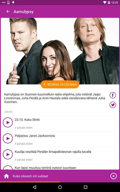 Supla for Android - Stream Finnish Podcasts and Live Radio