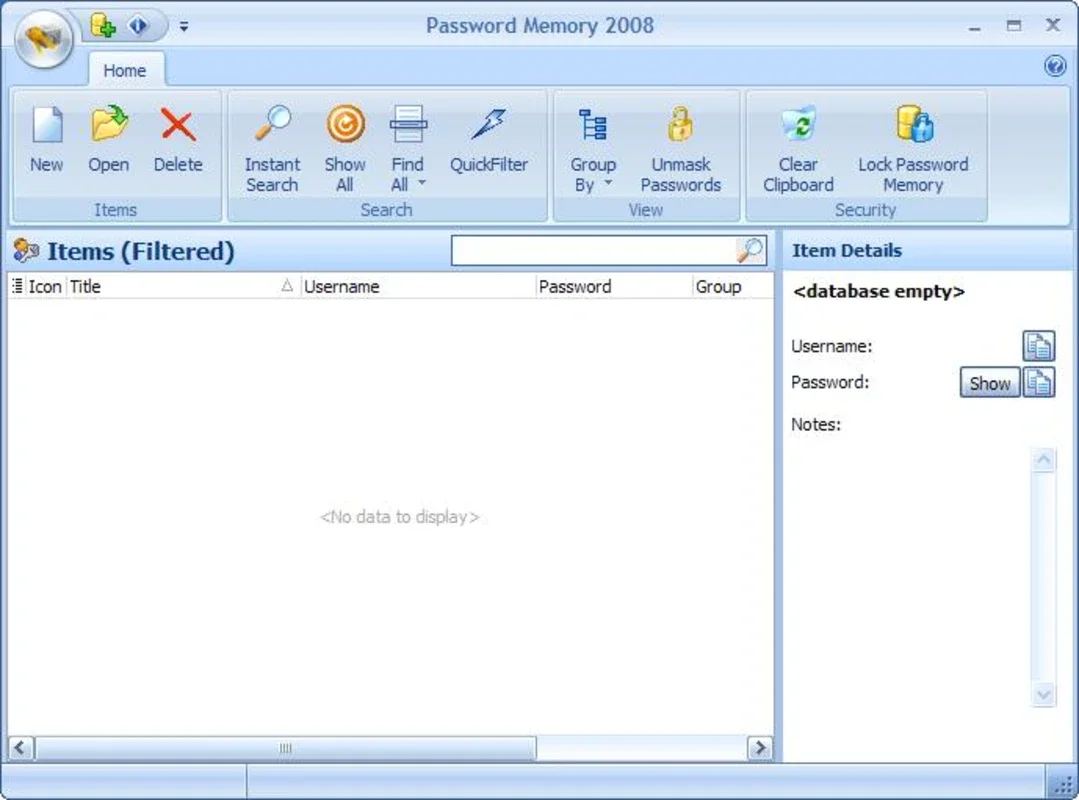 Password Memory for Windows - Securely Store and Access Passwords