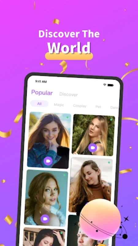 BringU - Online Video Chat for Android: Global Connections