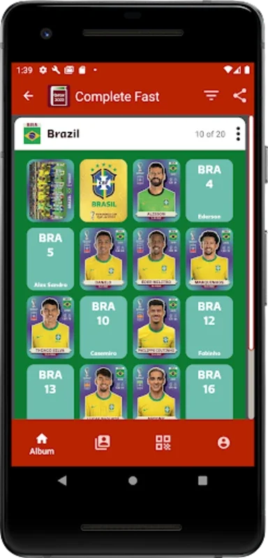 Complete Fast for Android - Manage and Trade World Cup 2022 Stickers