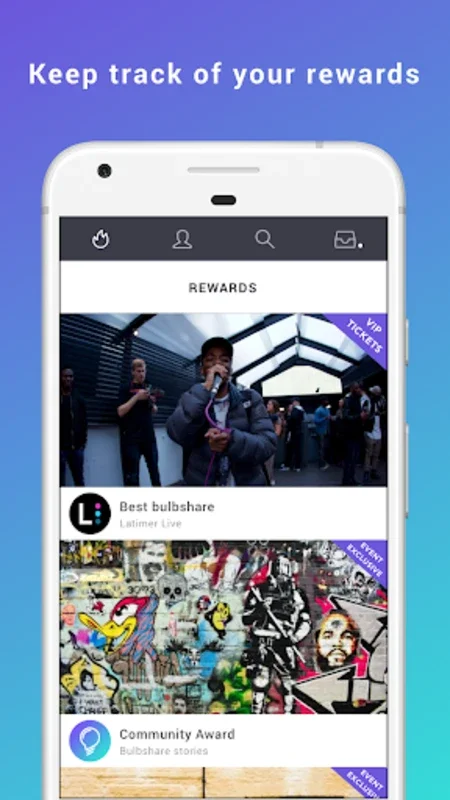 Bulbshare for Android - Connect with Brands and Causes