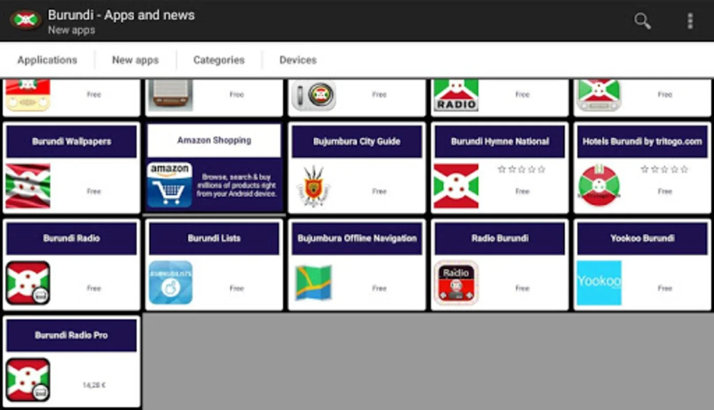 Burundi - Apps and News for Android: Seamless App Access