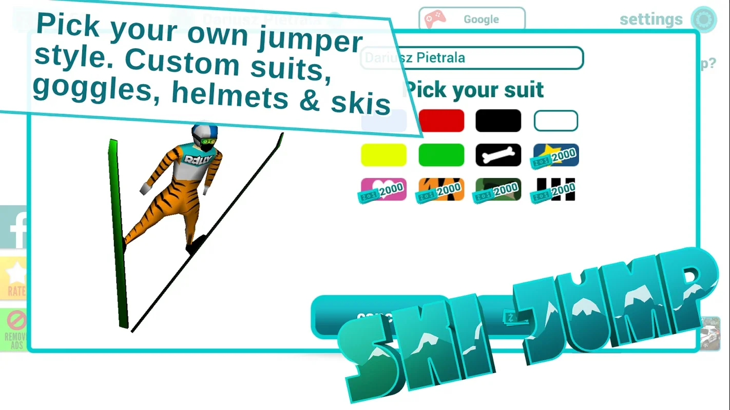 Ski Jump for Android - Thrilling Ski Jumping Experience