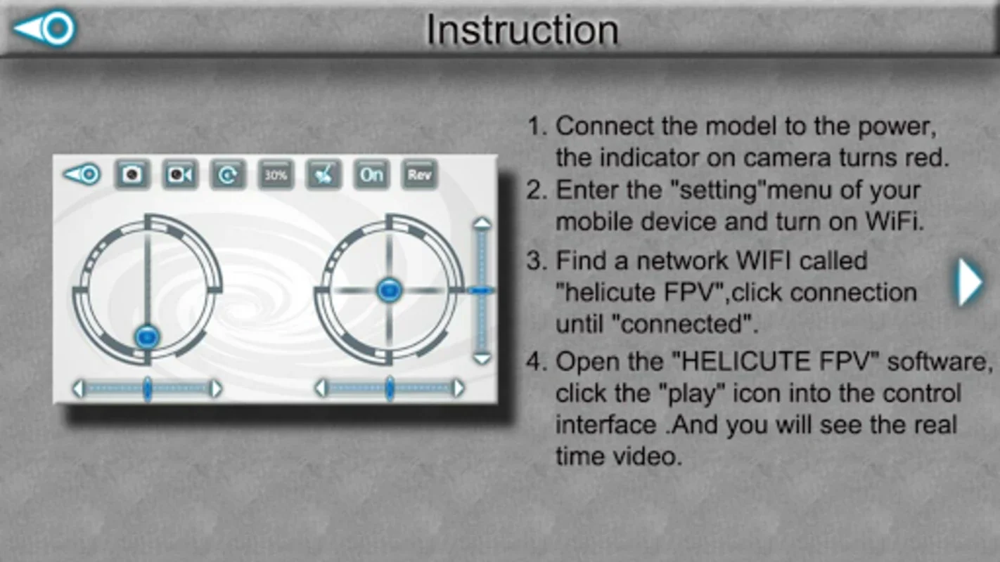 Helicute FPV for Android: Seamless Aircraft Control