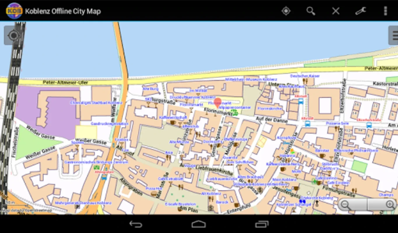 Koblenz Offline City Map for Android - Explore with Confidence