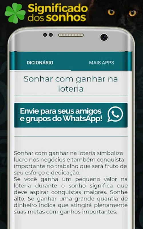 Significado dos sonhos - livro for Android: Interpret Your Dreams