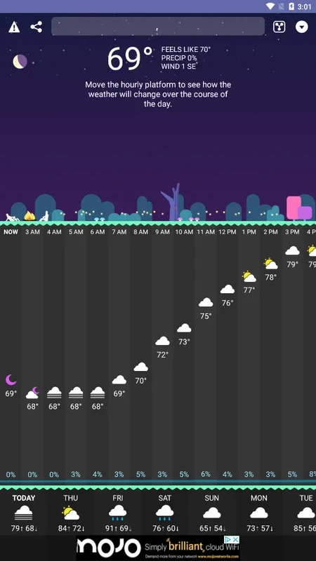 CARROT Weather for Android - Unique Weather Info & Entertainment