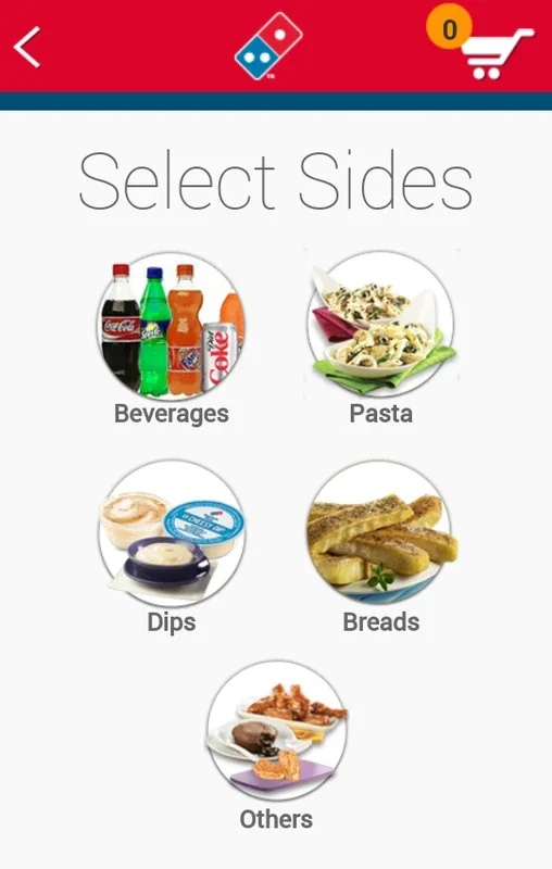 Dominos for Android - Order Pizza with Ease