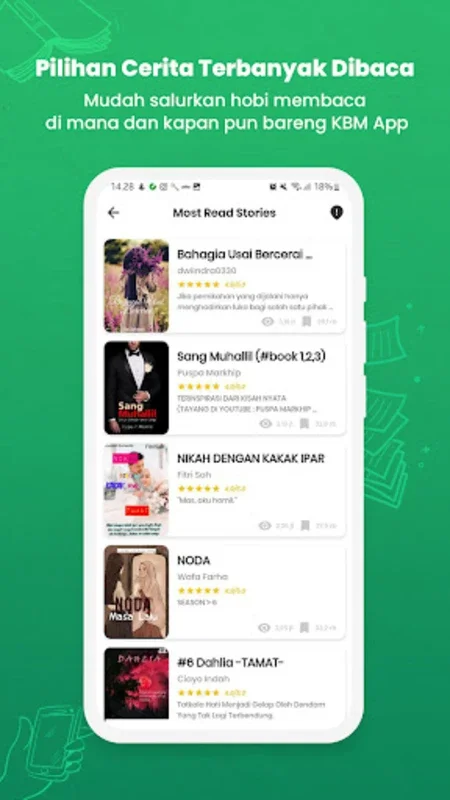 KBM App for Android - Enrich Your Literary Experience