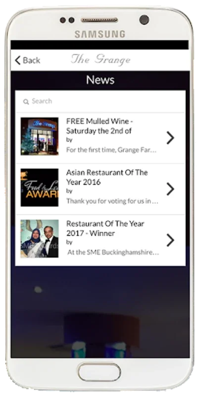 The Grange MK Indian Restauran for Android - Streamline Your Dining with This App