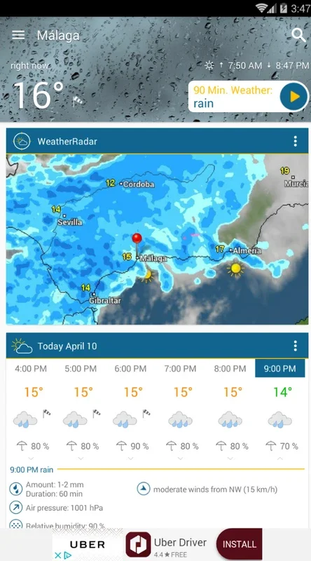 Weather & Radar for Android - Get Accurate Weather Info