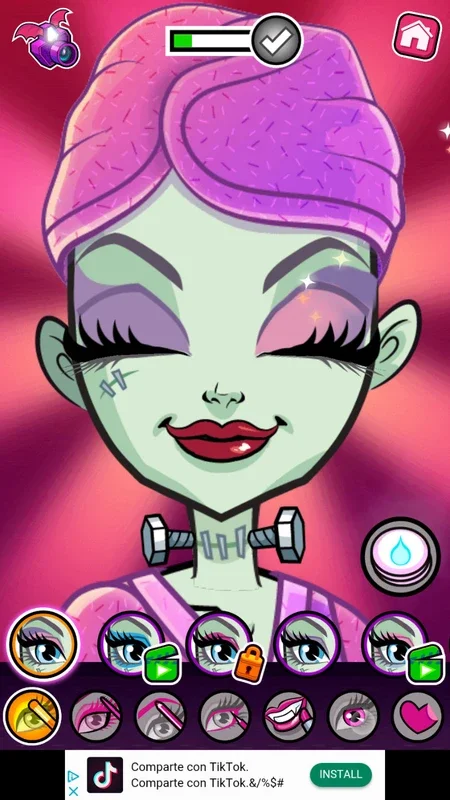 Monster High: Beauty Shop on Android - Stylish Monster Makeovers