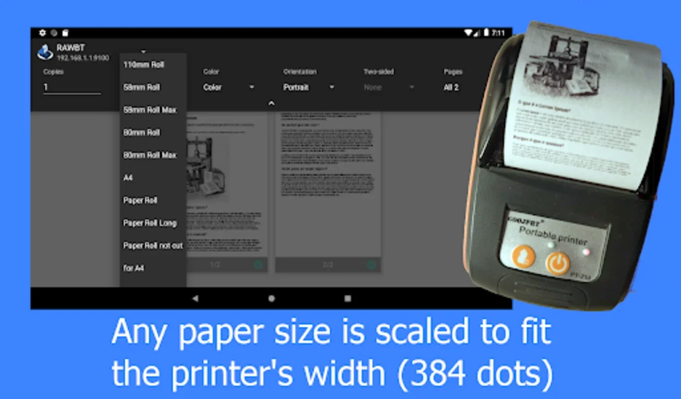 RawBT print service for Android - Boost Printing Efficiency