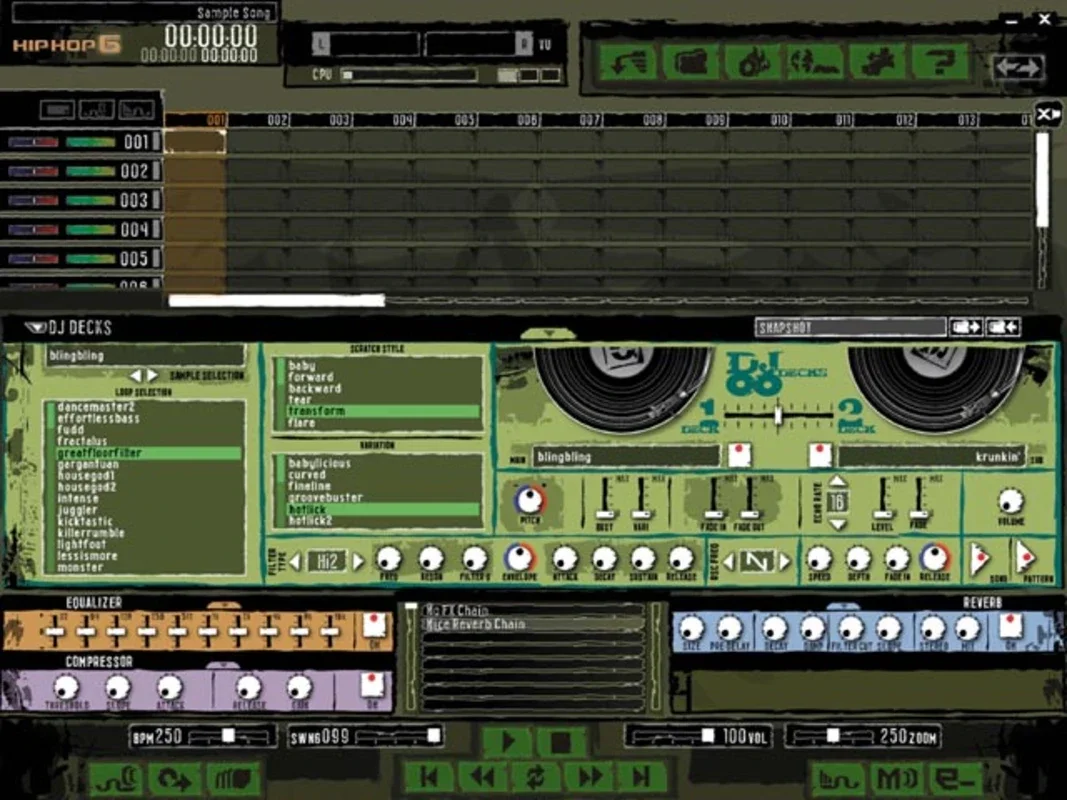 EJay HipHop 6 for Windows - Create Hip-Hop Masterpieces