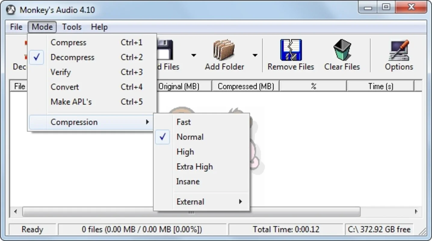 Monkey's Audio for Windows - Compress WAV Files with Ease