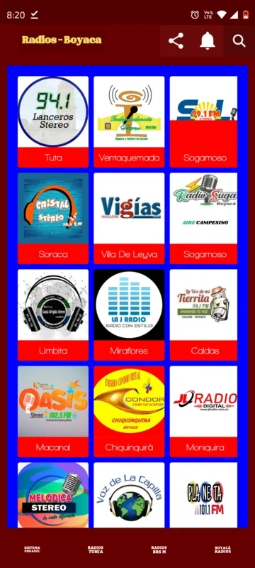 RADIOS-BOYACA for Android: Diverse Radio Content