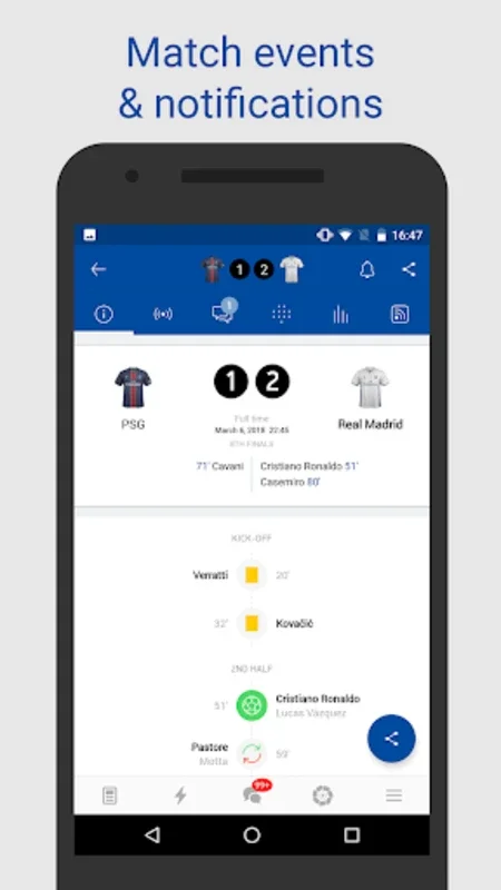 Real Live for Android - The Ultimate Soccer Viewing App