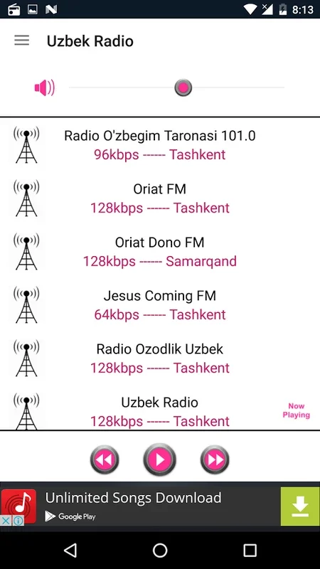 Uzbekistan Radio for Android - Stream Local Stations