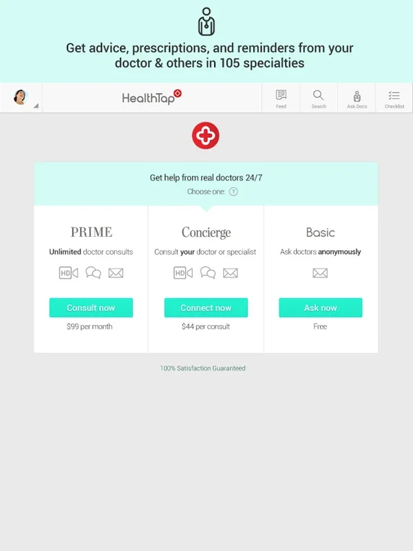 HealthTap for Android - Access Virtual Primary Care