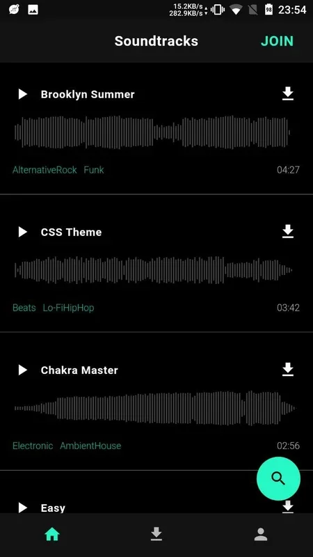 Loudly Soundtracks for Android - A Diverse Music App