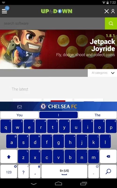 Chelsea FC Official Keyboard for Android - Enhance Your Typing