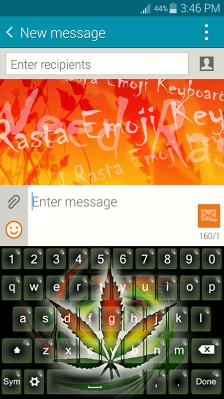 Weed Rasta Emoji Keyboard for Android: Customize Your Messages