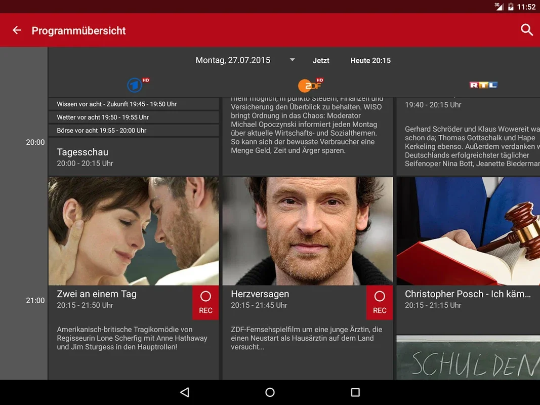 Save.TV for Android - Record German TV Shows Anytime