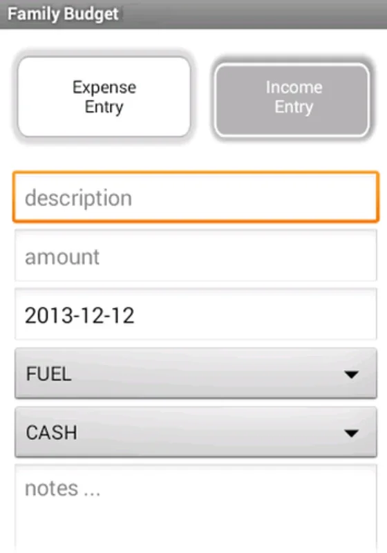 Family Budget for Android - Manage Your Finances Easily