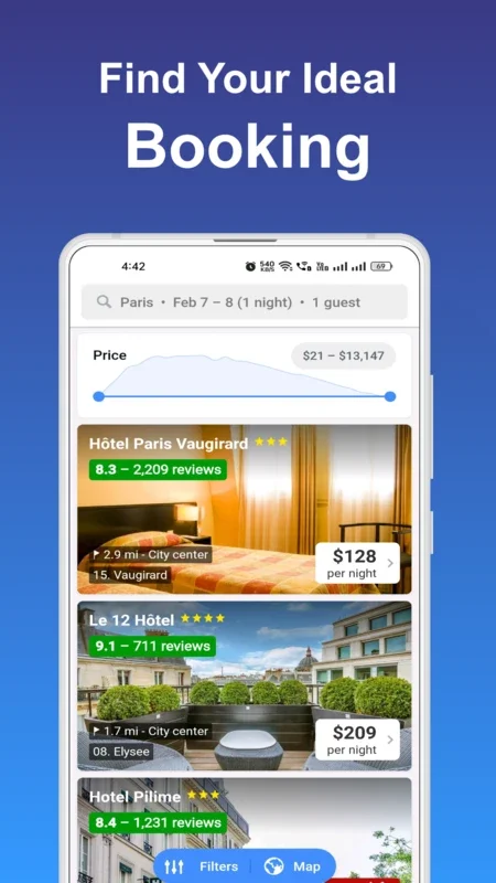 Cheap Hotels for Android - Find Affordable Accommodations