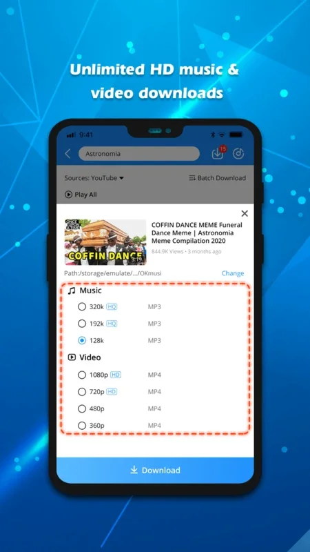 OKmusi - Any Music MP3 Downloader: Easy YouTube Audio Download for Android