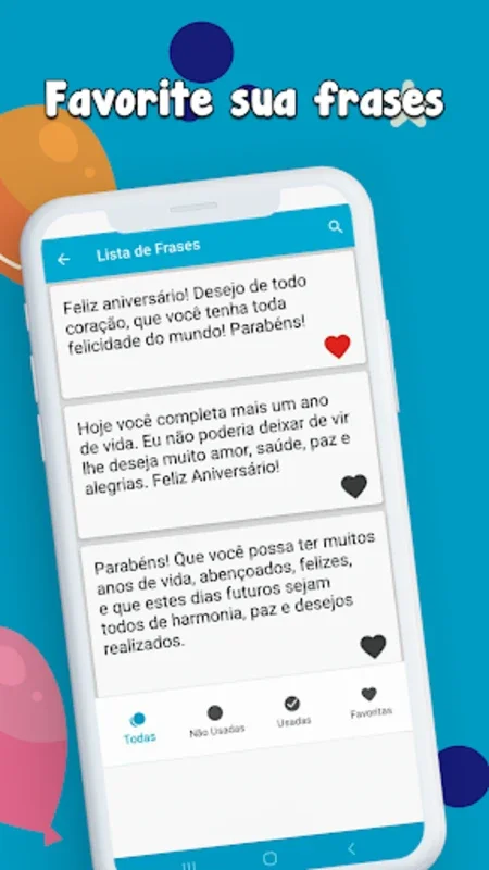 Mensagens de Aniversário for Android - Personalized Wishes