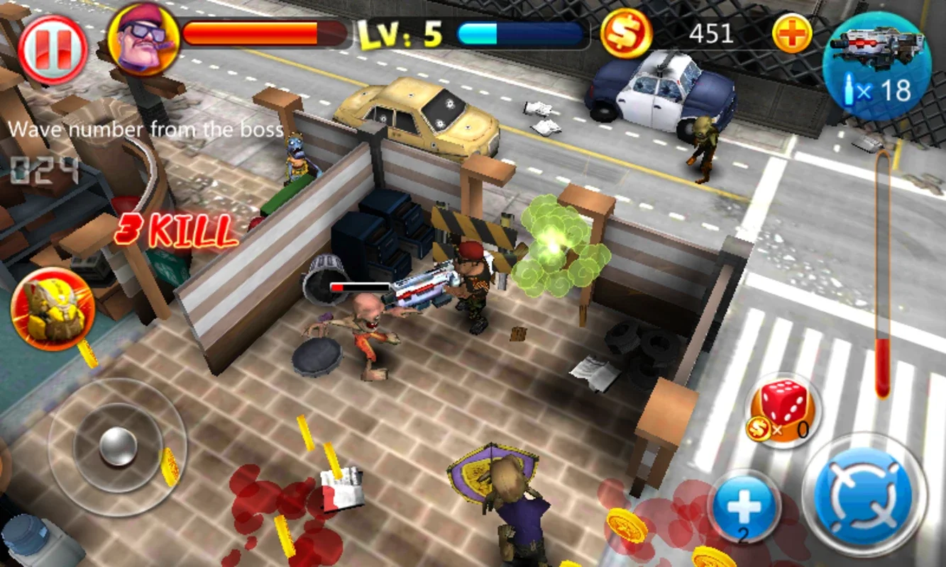 Zombie Craze for Android - Thrilling Zombie Battles