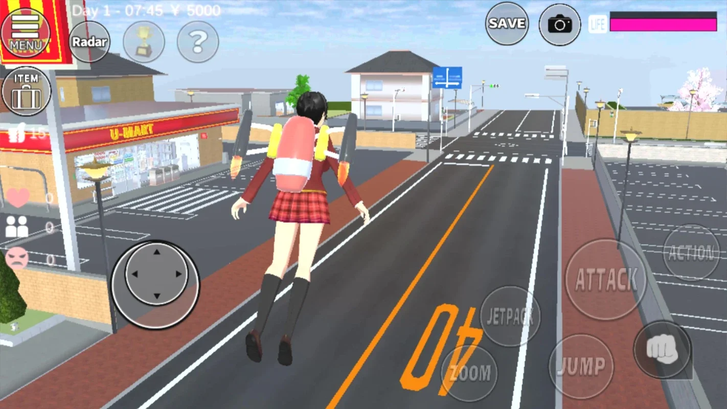 SAKURA School Simulator for Android - Explore the Crazy High School