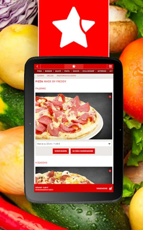 FREDDY FRESH PIZZA for Android - Order Italian-American Food Easily