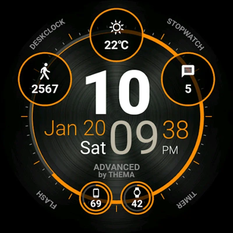 Advanced Watch Face for Android: Stylish & Functional