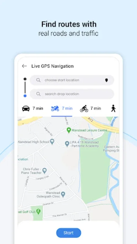 GPS Navigation: Map Directions for Android - Seamless Navigation